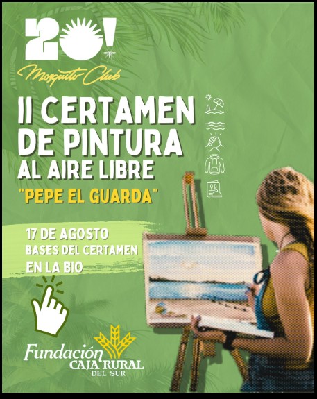 Pulsa para ampliar Celebrado el domingo 17 de agosto el II Certamen de Pintura al Aire Libre Pepe el Guarda en Punta Umbría - Huelva