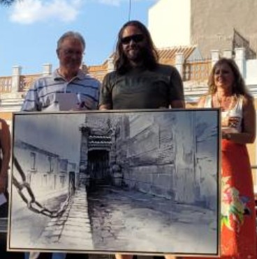 Pulsa para ampliar Entrega del 2º PREMIO a Juan Saturio Santos