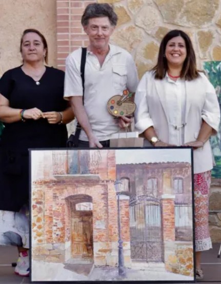 Pulsa para ampliar Entrega del 1º premio a Francisco Tomás Medina Pérez