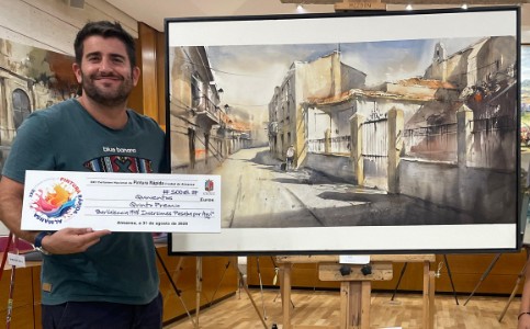 Pulsa para ampliar Entrega del 5º premio a Adrián Marmolejo Clarhed