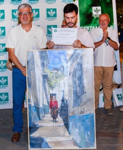 Entrega del 1º premio a Miguel Repollés Martínez