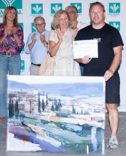 Entrega del 3º premio a Jaime Jurado Cordón