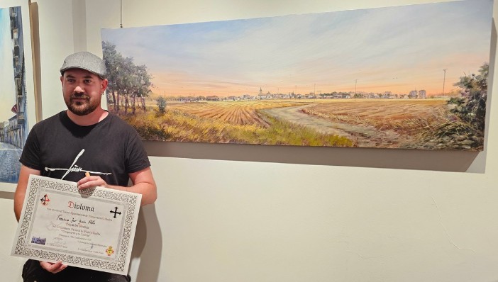 Pulsa para ampliar Entrega del 2º premio a Francisco José Girón