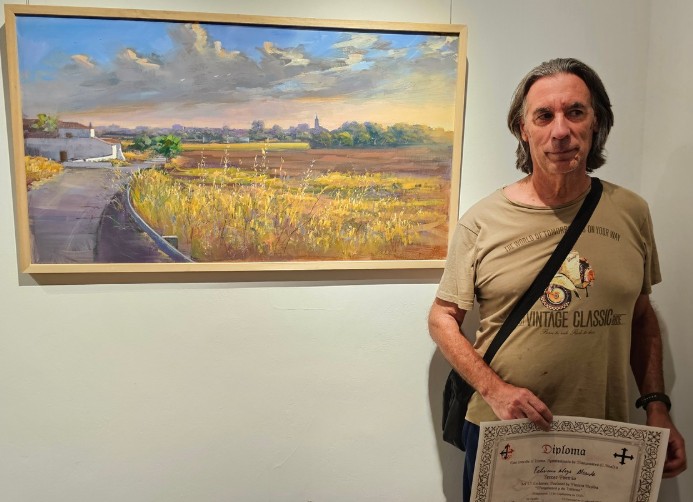 Pulsa para ampliar Entrega del 3º premio a Feliciano Moya