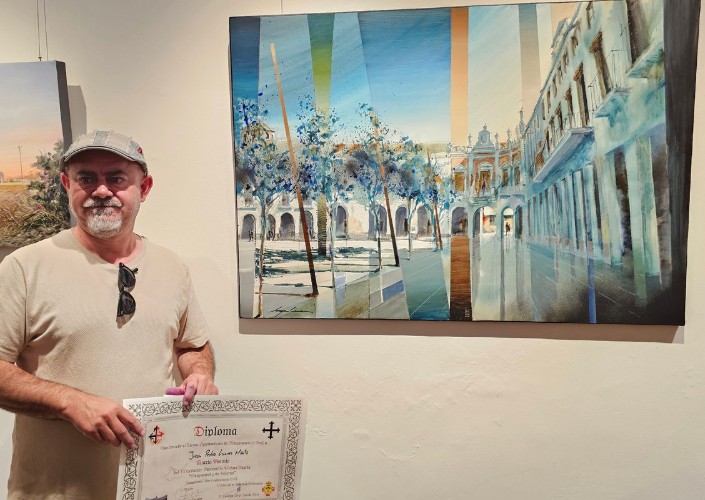 Pulsa para ampliar Entrega del 4º premio a Juan Pedro Linares