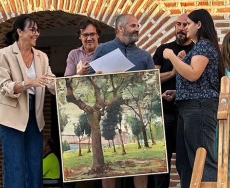 Pulsa para ampliar Entrega del 3º accésit a GOMENA Julio Gómez Mena