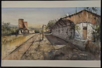 Pulsa para ampliar 2º premio en el Certamen de pintura al aire libre de Espiel 2025 (Córdoba). Sábado 4 de octubre.