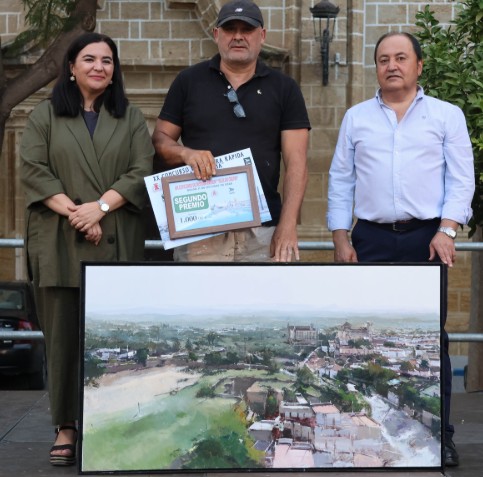 Pulsa para ampliar Entrega del 2º premio a Manuel Sánchez Lucas