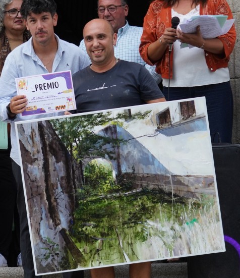 Pulsa para ampliar Entrega del 5º premio a Daniel Lavado