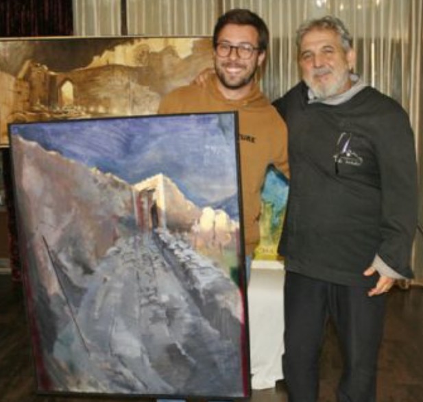 Pulsa para ampliar Entrega del 2º premio de 400 €, de Acalia a Samuel Muñoz Salcedo (Pozuelo de Calatrava).