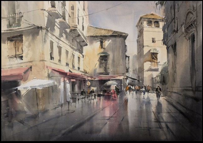 Pulsa para ampliar III certamen de pintura rápida ciudad de Málaga