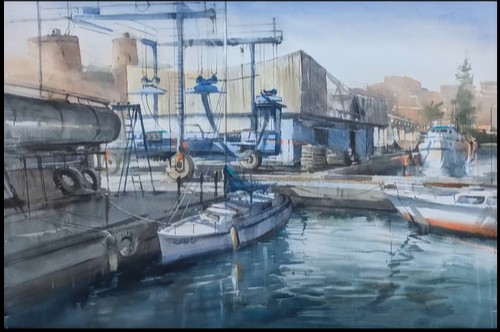 Pulsa para ampliar Certamen de Pintura Rápida Juan Ibáñez’ Roquetas del Mar