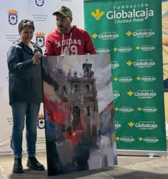 Pulsa para ampliar Entrega del 2º Premio de 1.000 € Cristóbal León García (Málaga))