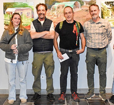 Pulsa para ampliar Los cuatro galardonados