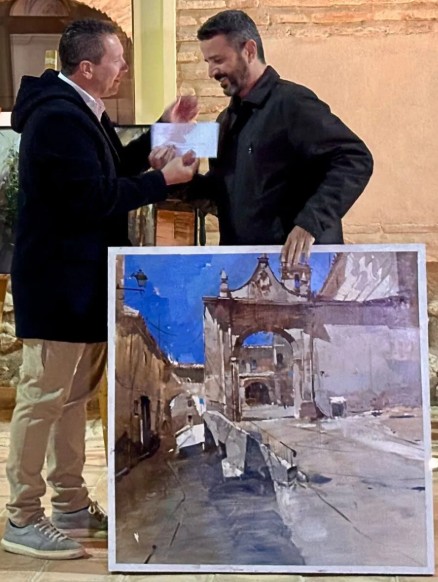 Pulsa para ampliar Entrega del 1º premio a Alfredo López