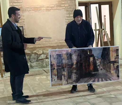 Pulsa para ampliar Entrega del 2º premio a Blai Tomás Ibáñez