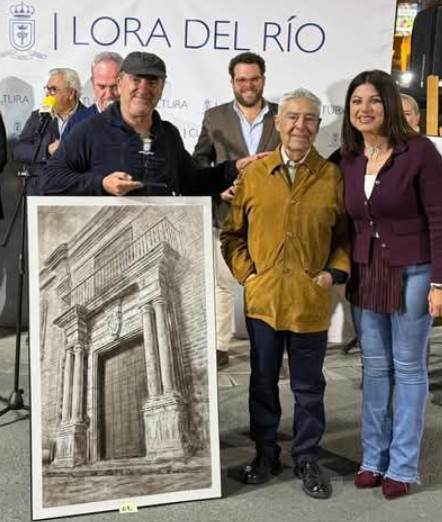 Entrega del 3º premio a Emiliano Vozmediano López