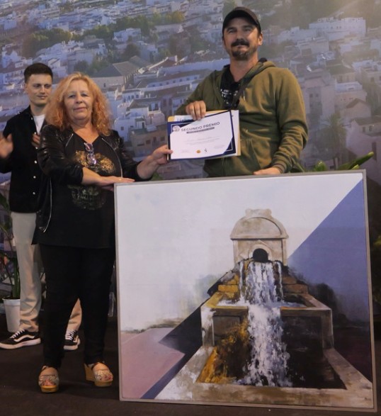Entrega del 2º premio a Nicolás Navarro López