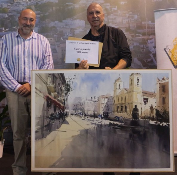 Entrega del 4º premio a Miguel San Pedro