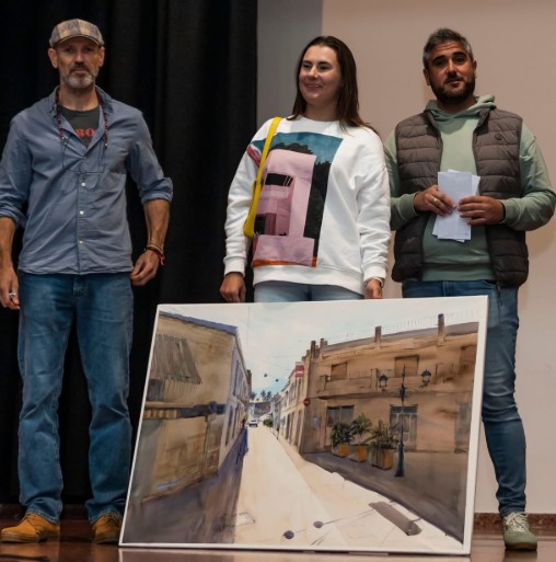 Entrega del 1º Accésit de 500 € a Maryna Riepnova