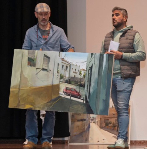 Entrega del 2º Accésit de 500 € a Fernando Villafuerte Capote