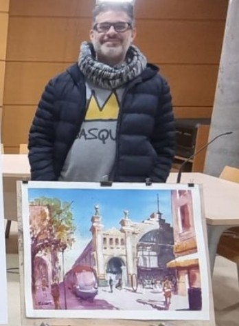 Entrega del Premio especial de 250 € a Nashaat Abdel-Hafed Conde