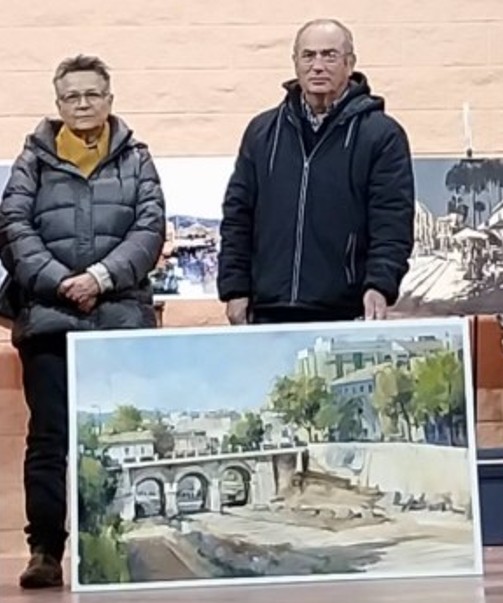 Entrega del 2º premio a Julio García Iglesias