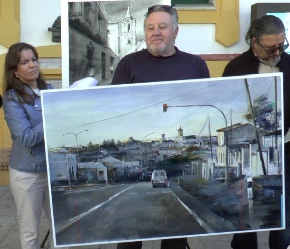 Entrega 1º Premio del Ayuntamiento a Juan Lucena Orellana