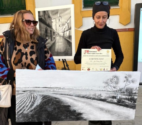 Entrega del 3º premio a María José Muñoz Arias