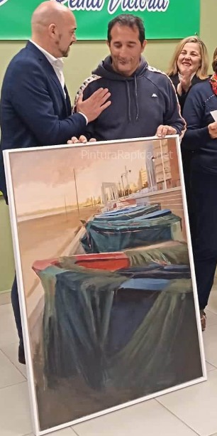 Entrega del 1º premio a Enrique Cabanillas Pizarro