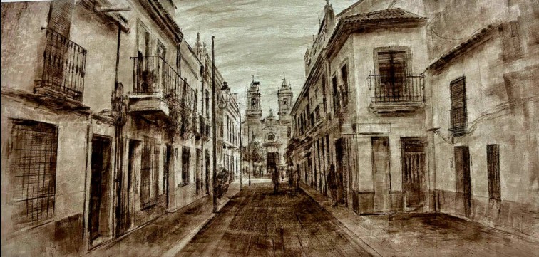 3º premio de 600 € Emilio Voz Mediano (Ciudad Real) por Calle Portales