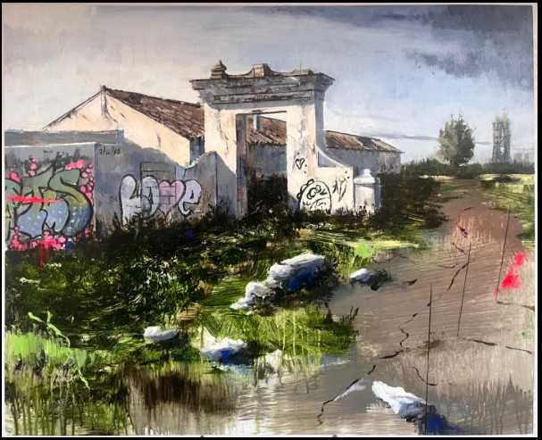 Pulsa para ampliar 2º premio de 500 € David Lavado Pérez por Antigua Puerta de la Axarquía