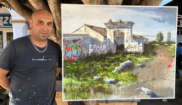 Pulsa para ampliar Entrega del 2º premio a David Lavado Pérez