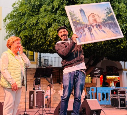 Pulsa para ampliar Entrega del 3º premio a Alejandro Pérez Murillo