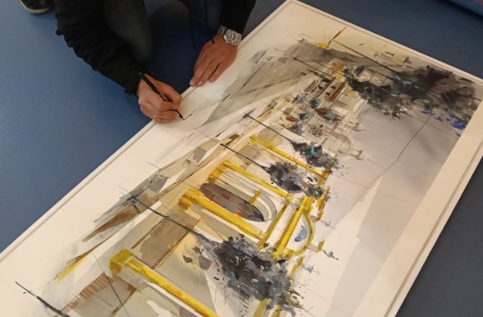 Pulsa para ampliar Finalizando el 2º Premio de 1.000 € Alfonso Buendía Martos