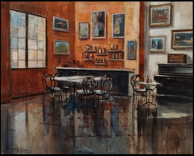 2º premio de 500 €, Manel Doblas en la categoría de óleo y acrílico