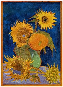 Pulsa para ampliar El cuadro de Van Gogh =Jarrón con cinco girasoles= sigue desaparecido