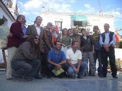 Jurado y premiados en el certamen de Benagalbón (Malaga)