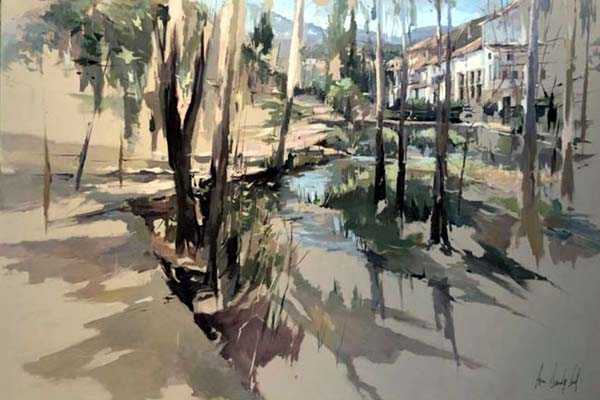 ana-sanchez-en-el-xi-certamen-de-pintura-al-aire-libre-francisco-hernandez