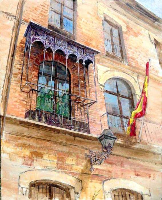 francisco-tomas-medina-primer-premio-en-el-xix-certamen-de-pintura-rapida-de-benavente-zamora