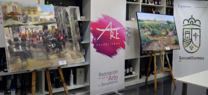 en-el-museo-torre-del-vino-de-socuellamos-ciudad-real-se-ha-celebrado-el-acto-armonizarte-vino-y-pintura