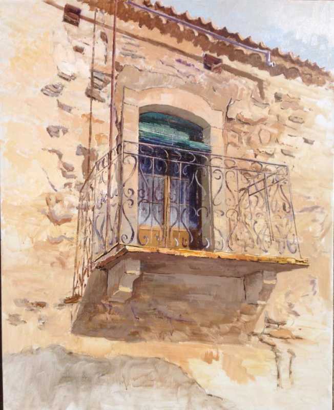 francisco-tomas-medina-primer-premio-del-concurso-de-pintura-al-aire-libre-de-hinojosa-de-duero-salamanca