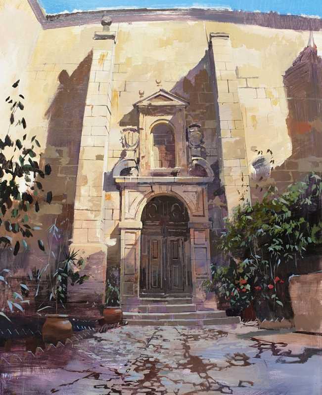 manuel-castillero-ramirez-premio-del-ayuntamiento-en-el-certamen-internacional-de-pintura-rapida-villa-de-castellar-celebrado-el-11-de-mayo