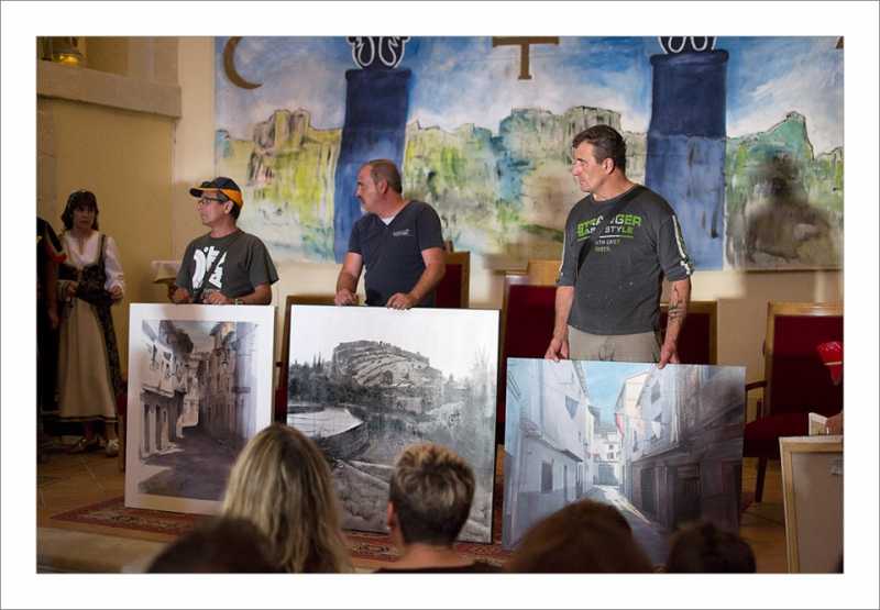 ganadores-del-i-certamen-pintura-rapida-medieval-de-canete-cuenca