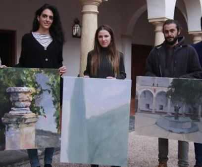 rosa-aguilar-santos-primer-premio-del-concurso-de-pintura-rapida-antonio-gala-de-la-fundacion-antonio-gala