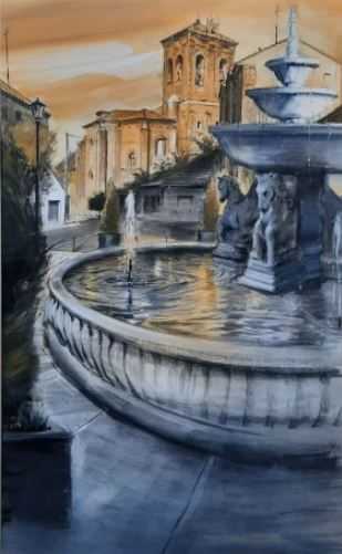 el-ii-certamen-de-pintura-rapida-de-fontiveros-en-avila-obtiene-un-gran-exito