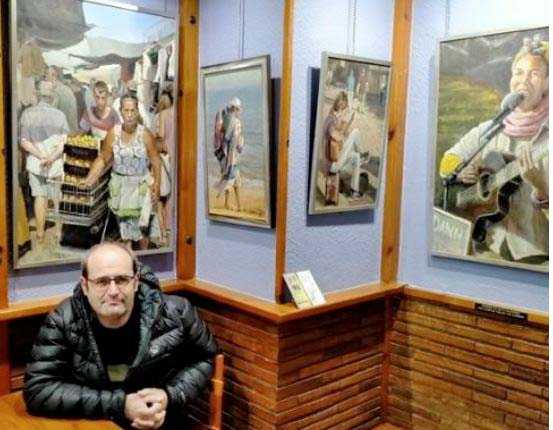 el-artista-de-la-pintura-al-aire-libre-iker-dorronsoro-begiristain-expone-en-beasin-guipuzcoa