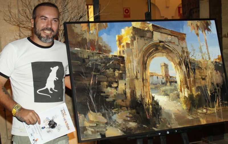 el-v-concurso-de-pintura-rapida-ciudad-de-montilla-premia-a-cristobal-leon-garcia-