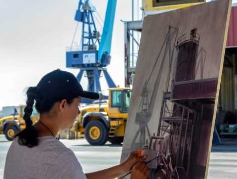 i-certamen-de-pintura-al-aire-libre-guadalquivir-portuario-celebrado-el-domingo-7-de-mayo-