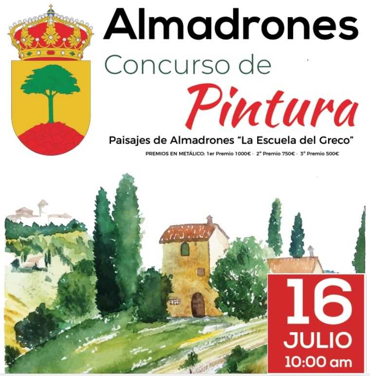 almadrones-guadalajara-celebrara-su-concurso-de-pintura-rapida-el-domingo-16-de-julio-de-2023-